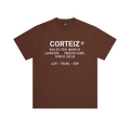 CRTZ MILITIA TEE (BROWN)