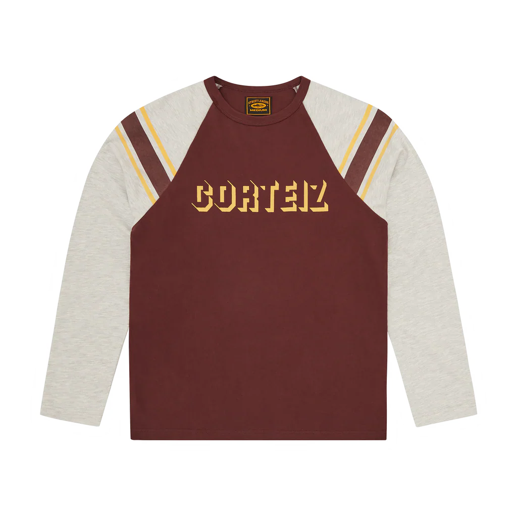 Striped 3D Long Sleeve [Brown & Yellow]