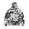 CRTZ PUFF PRINT ZIP HOODIE [WHITE CAMO]