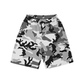 CRTZ PUFF COTTON SHORTS [WHITE CAMO]