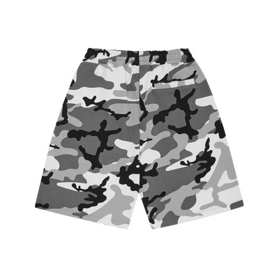 CRTZ PUFF COTTON SHORTS [WHITE CAMO]