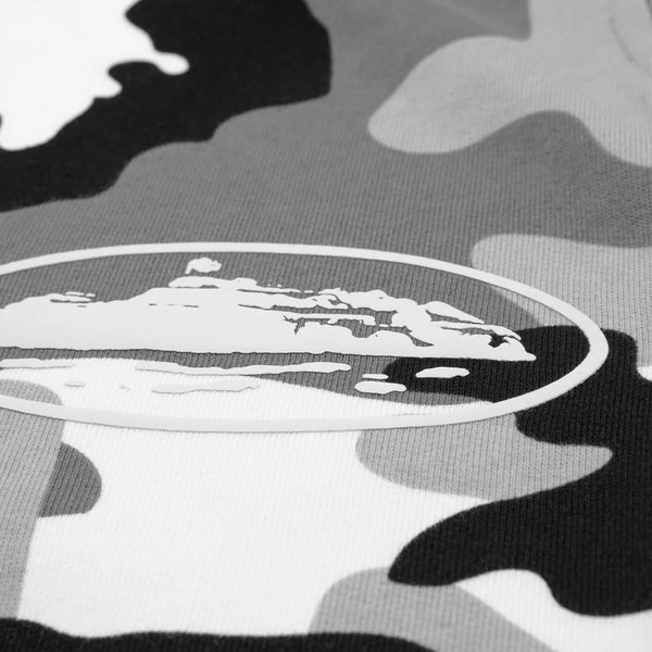 CRTZ PUFF COTTON SHORTS [WHITE CAMO]