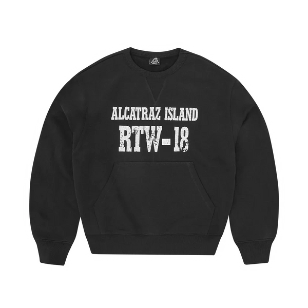 Alcatraz Pocket Sweatshirt [Black]