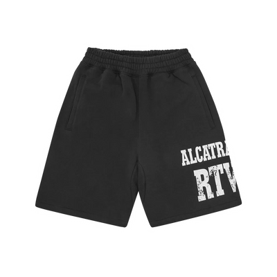 Alcatraz Cotton Shorts [Black]