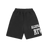 Alcatraz Cotton Shorts [Black]