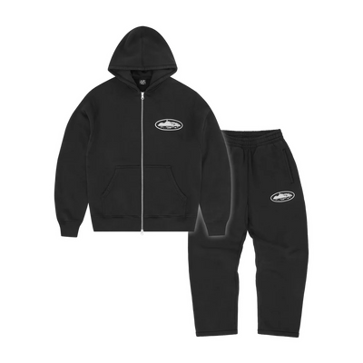 CRTZ PUFF PRINT FULL TRACKIE [BLACK]