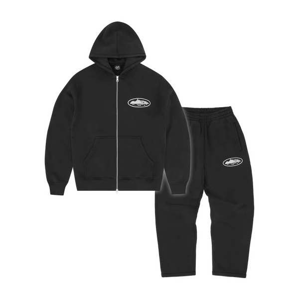 CRTZ PUFF PRINT FULL TRACKIE [BLACK]
