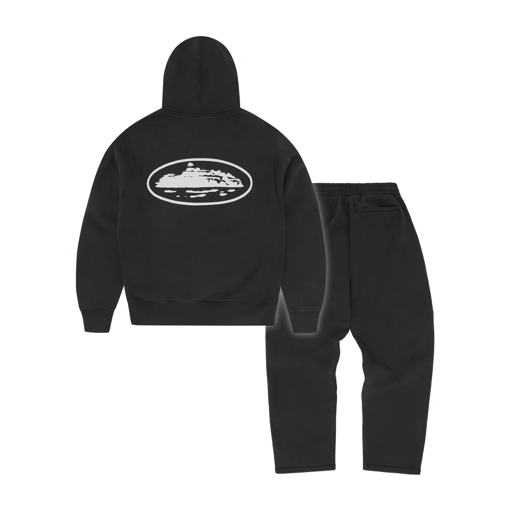 CRTZ PUFF PRINT FULL TRACKIE [BLACK]
