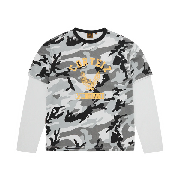 CRTZ COLLEGE L/S [WHITE CAMO]