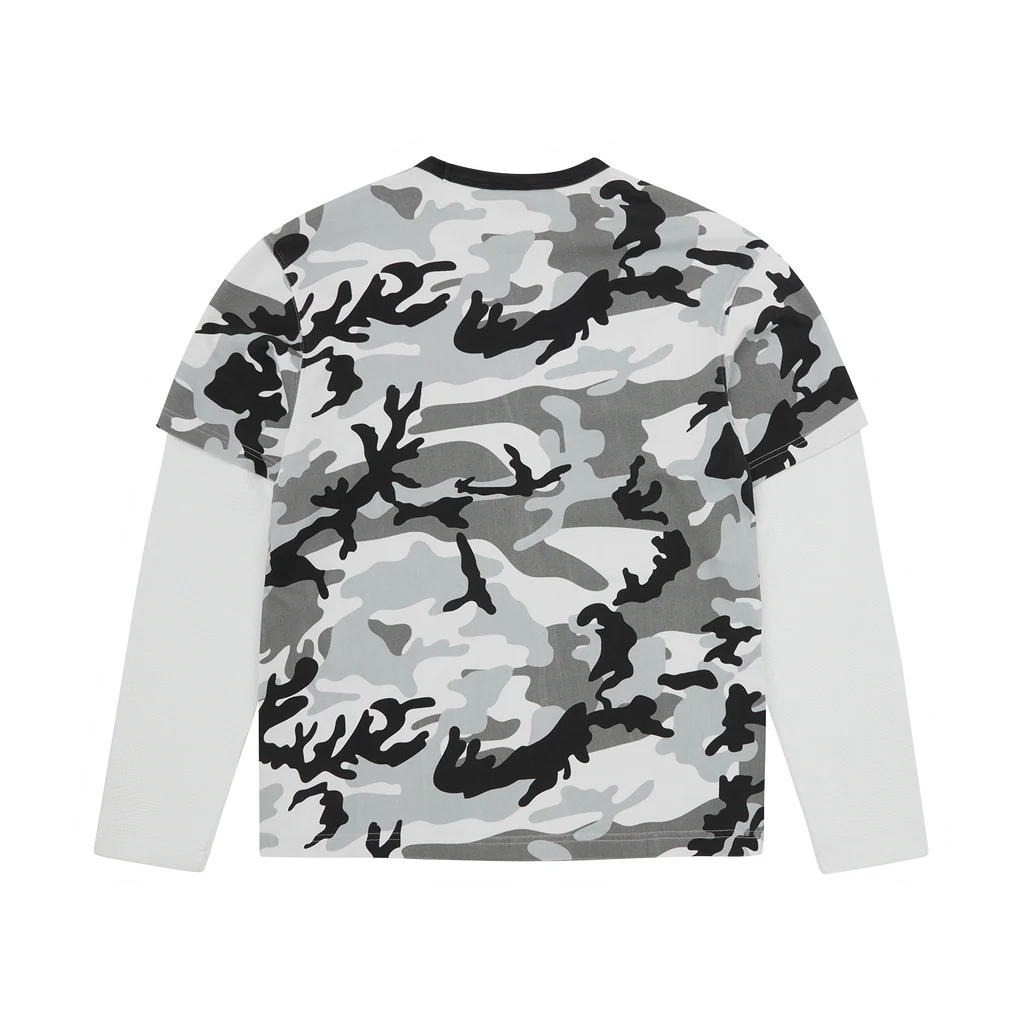 CRTZ COLLEGE L/S [WHITE CAMO]