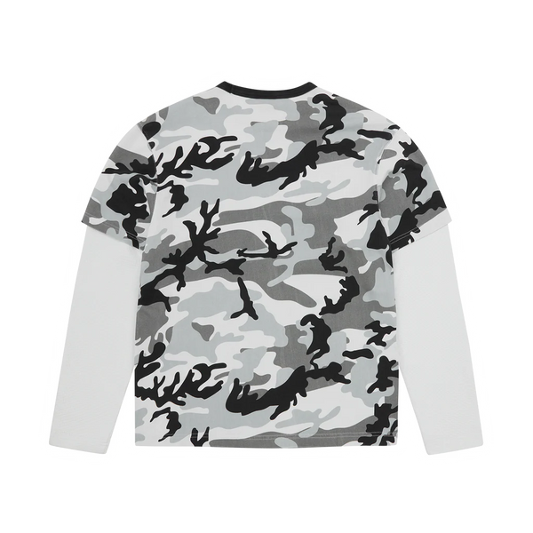 CRTZ COLLEGE L/S [WHITE CAMO]