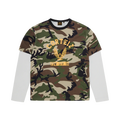 CRTZ COLLEGE L/S [GREEN CAMO] (Copy)