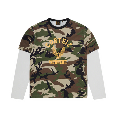 CRTZ COLLEGE L/S [GREEN CAMO] (Copy)