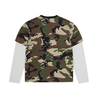 CRTZ COLLEGE L/S [GREEN CAMO] (Copy)