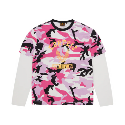 CRTZ COLLEGE L/S [PINK CAMO]