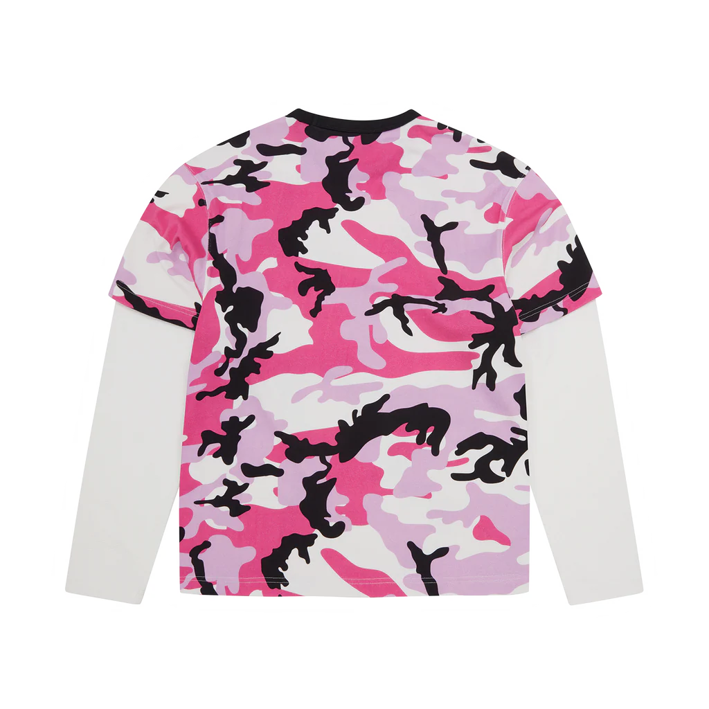 CRTZ COLLEGE L/S [PINK CAMO]