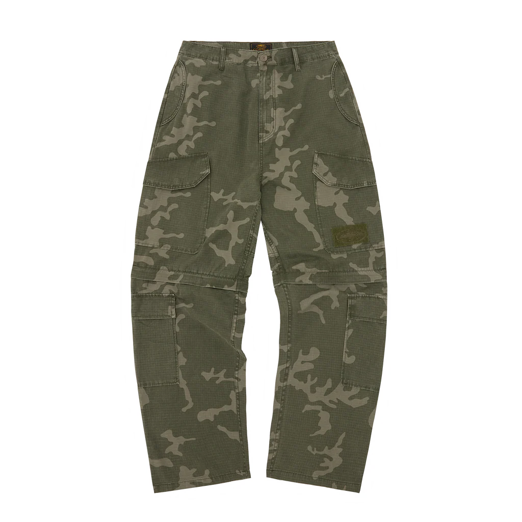 CRTZ OPEN HEM CONVERTIBLE PANTS [CAMO]