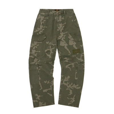 CRTZ OPEN HEM CONVERTIBLE PANTS [CAMO]