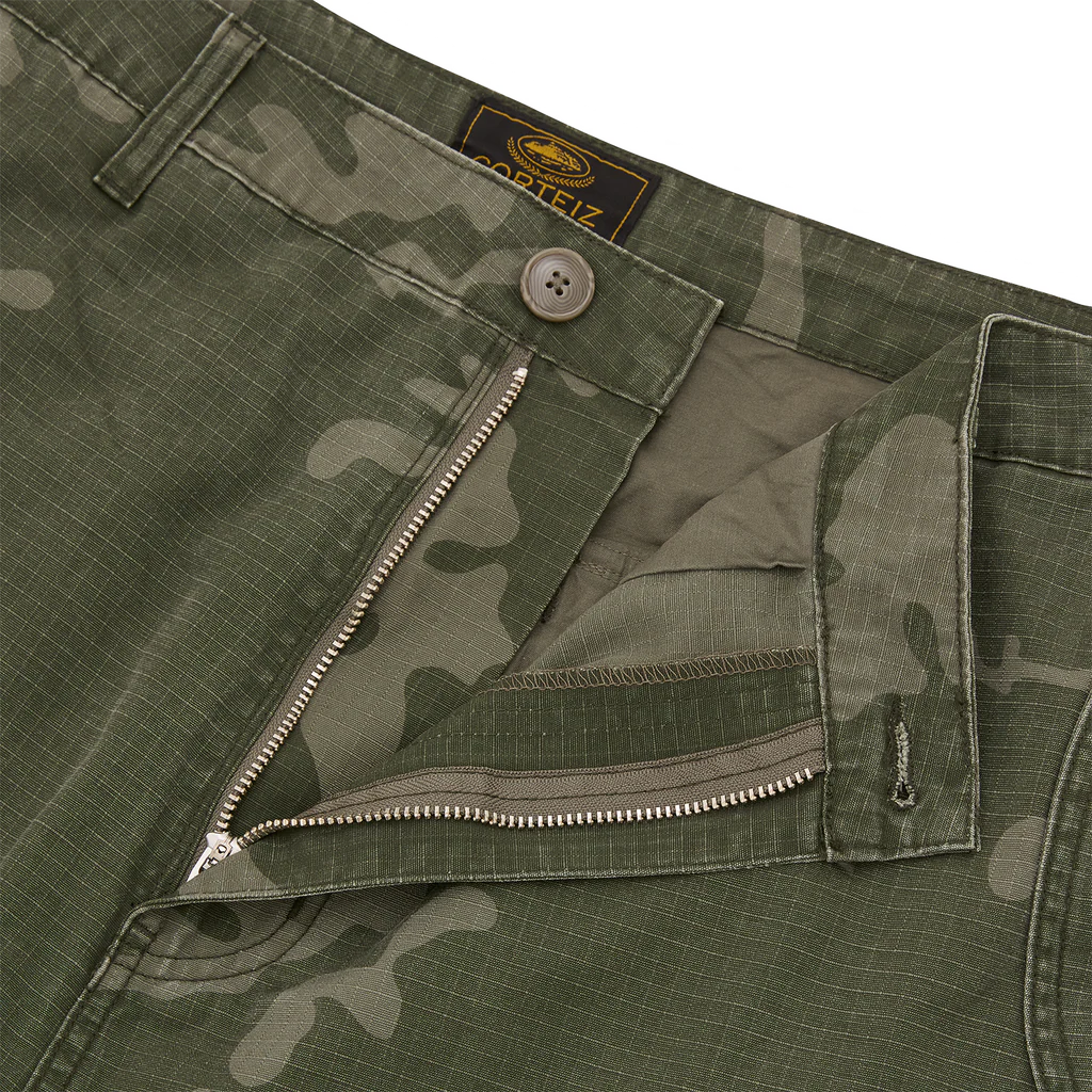 CRTZ OPEN HEM CONVERTIBLE PANTS [CAMO]