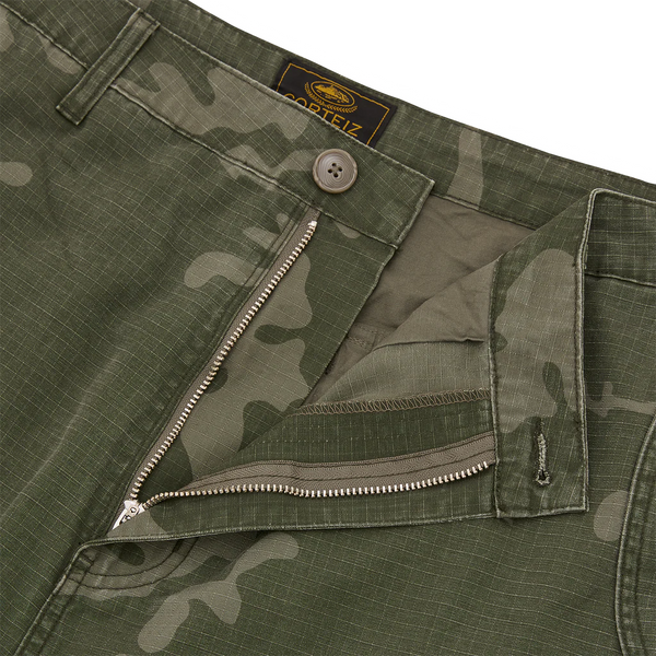 CRTZ OPEN HEM CONVERTIBLE PANTS [CAMO]