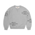 HMP CLASSIC STAMPED JUMPER [GREY]