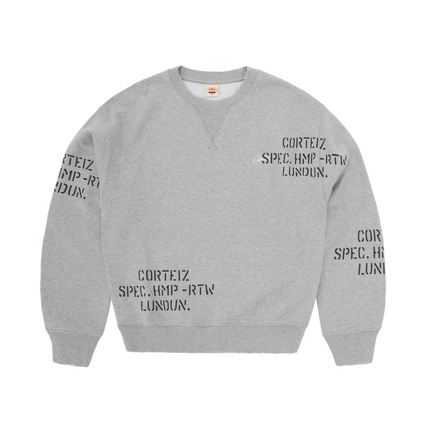 HMP CLASSIC STAMPED JUMPER [GREY]