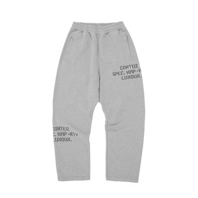 GMP CLASSIC STAMPED PANTS [GREY]