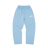 Puff Print Open Hem Pants [Navy]