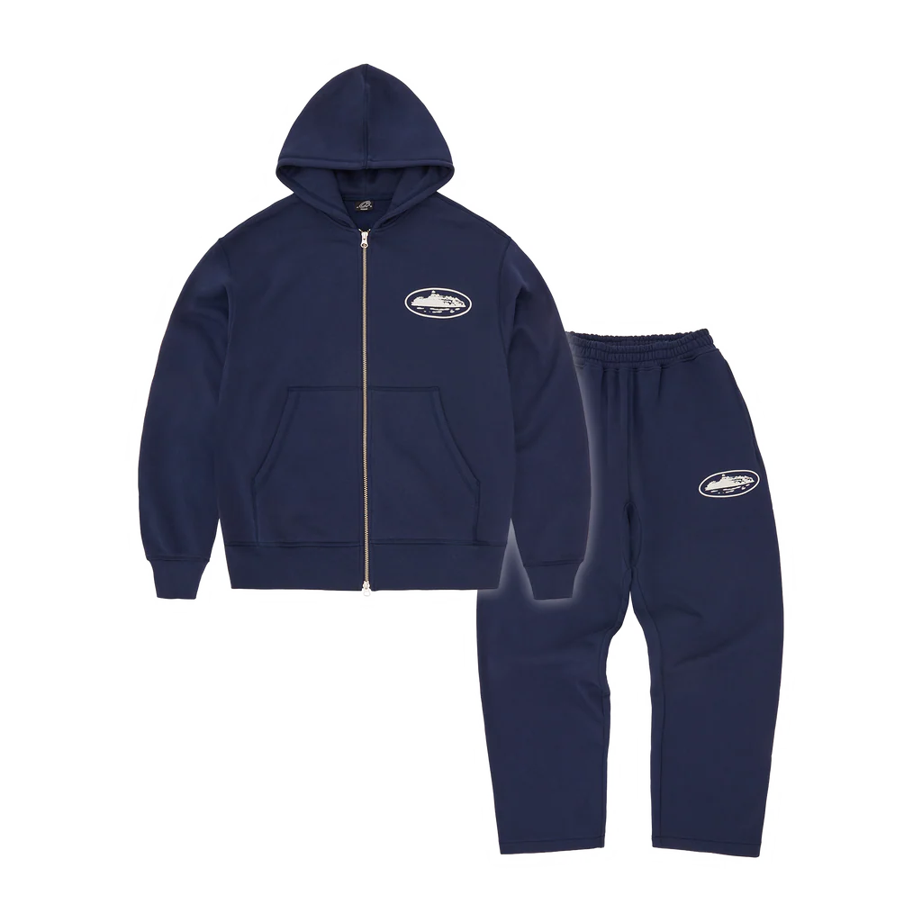 CRTZ PUFF PRINT FULL TRACKIE [NAVY BLUE]