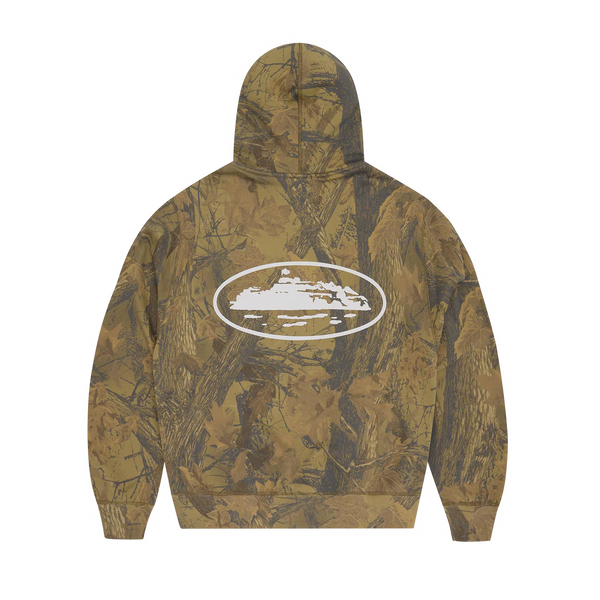 CRTZ PUFF PRINT ZIP HOODIE [DESERT CAMO]
