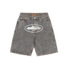 Alcatraz Denim Shorts [Grey]