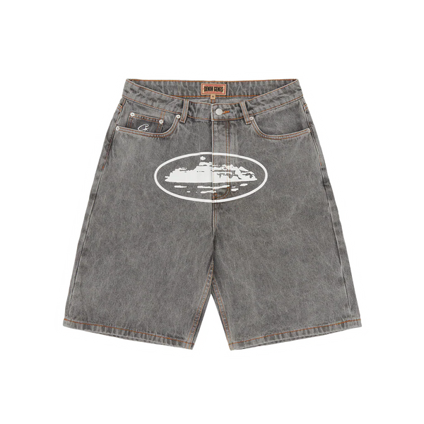 Alcatraz Denim Shorts [Light Blue]