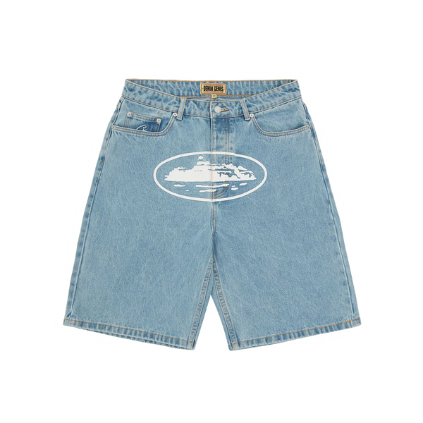 Alcatraz Denim Shorts [Grey]