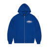 Puff Print Zip Hoodie [Navy]