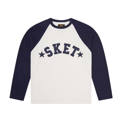 CRTZ SKET L/S [WHITE/NAVY]