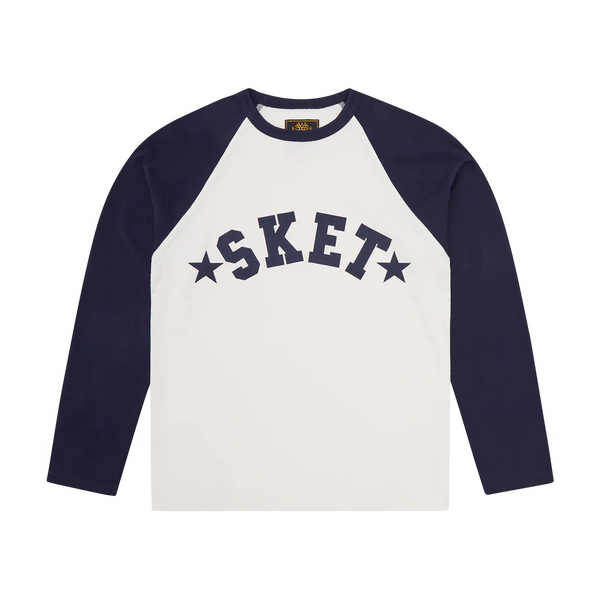 CRTZ SKET L/S [WHITE/NAVY]