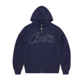 Italian Star Zip Sweatshirt [White]
