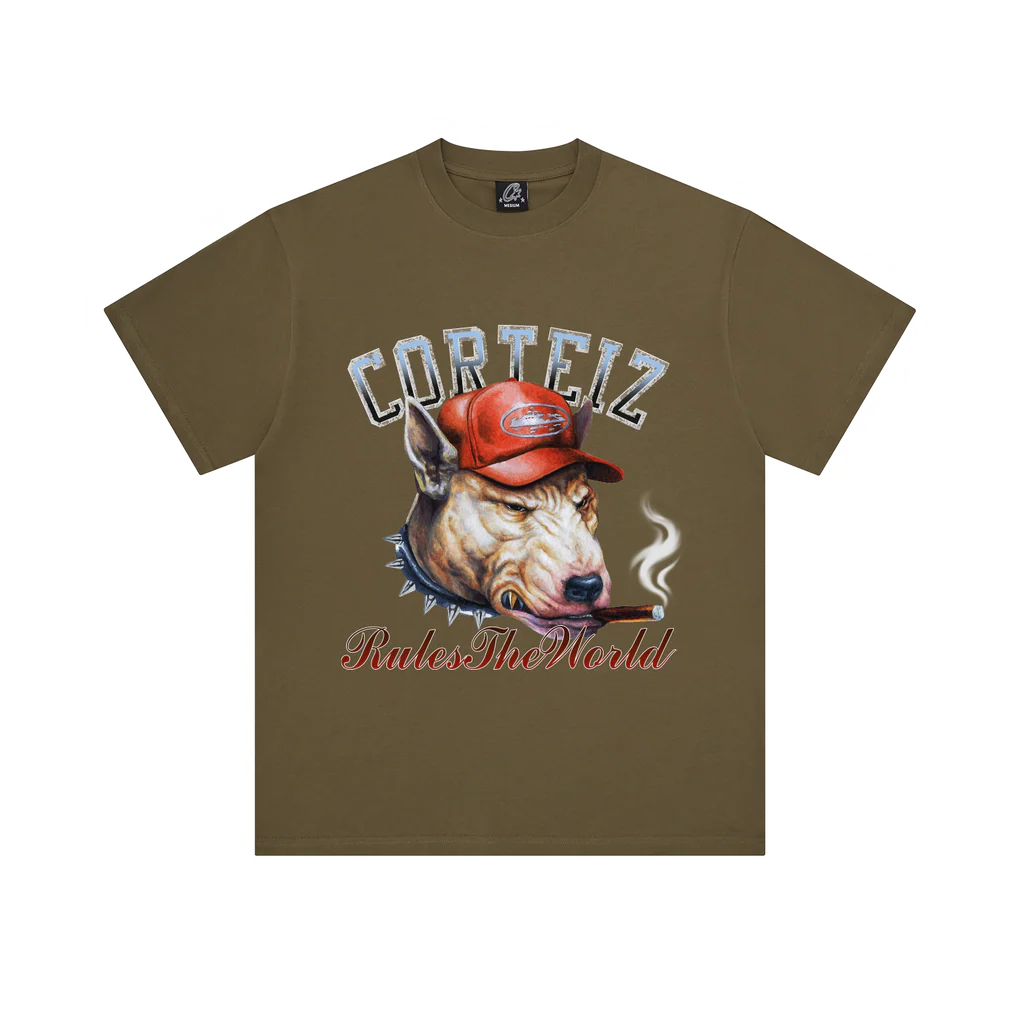 CRTZ SMOKIN' DAWG TEE [KHAKI]