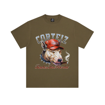 CRTZ SMOKIN' DAWG TEE [KHAKI]