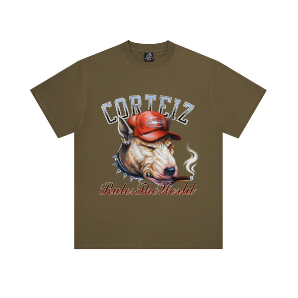 CRTZ SMOKIN' DAWG TEE [KHAKI]