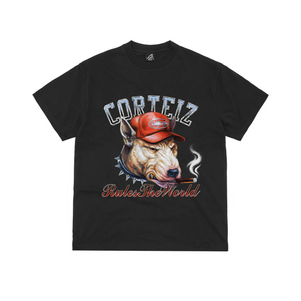 CRTZ SMOKIN' DAWG TEE [BLACK]
