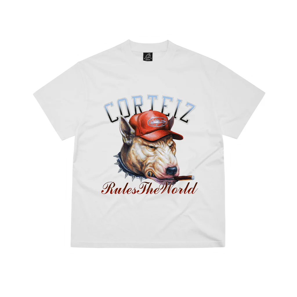 CRTZ SMOKIN' DAWG TEE [WHITE]