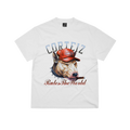 CRTZ SMOKIN' DAWG TEE [WHITE]