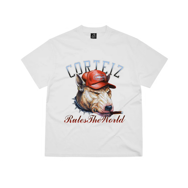 CRTZ SMOKIN' DAWG TEE [WHITE]