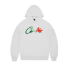 Italian Star Zip Sweatshirt [White]