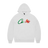 Italian Star Zip Sweatshirt [White]