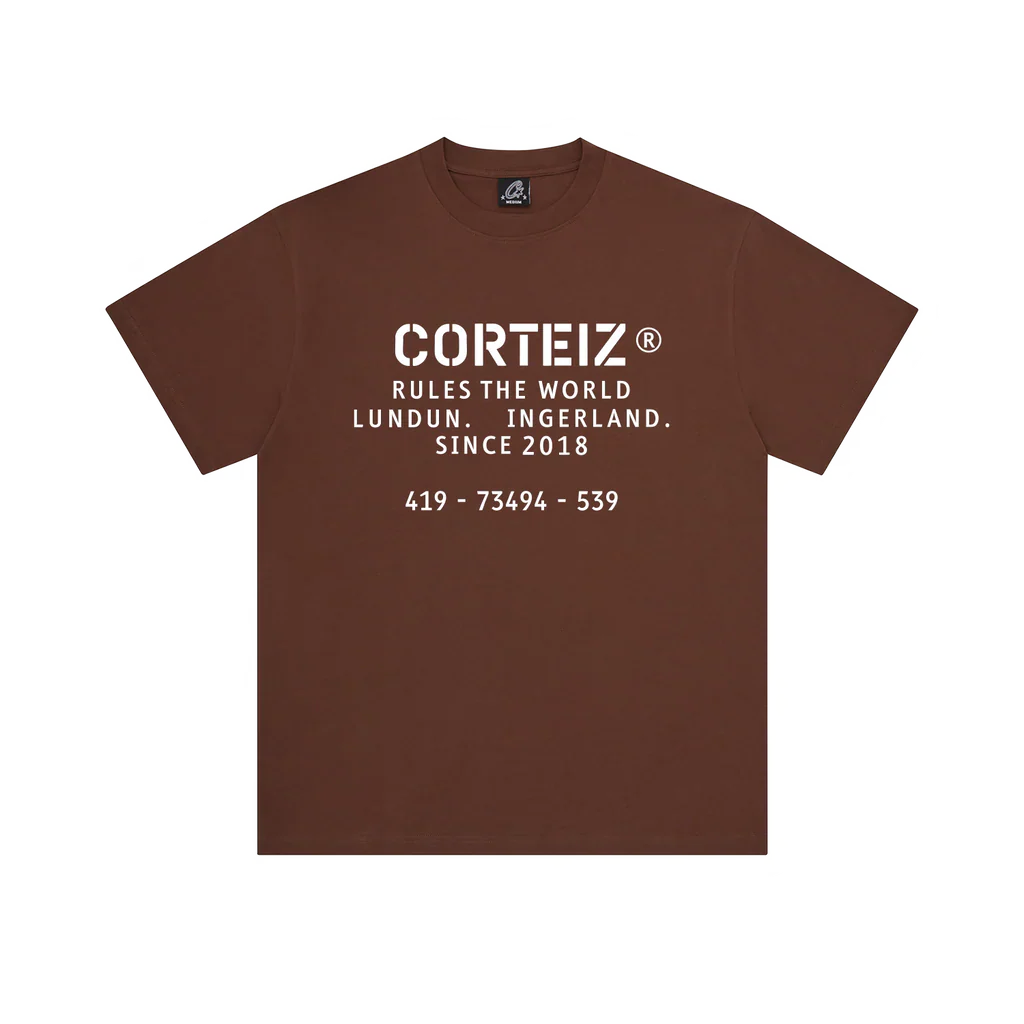 CRTZ MILITIA TEE (BROWN)
