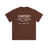 CRTZ MILITIA TEE (BROWN)