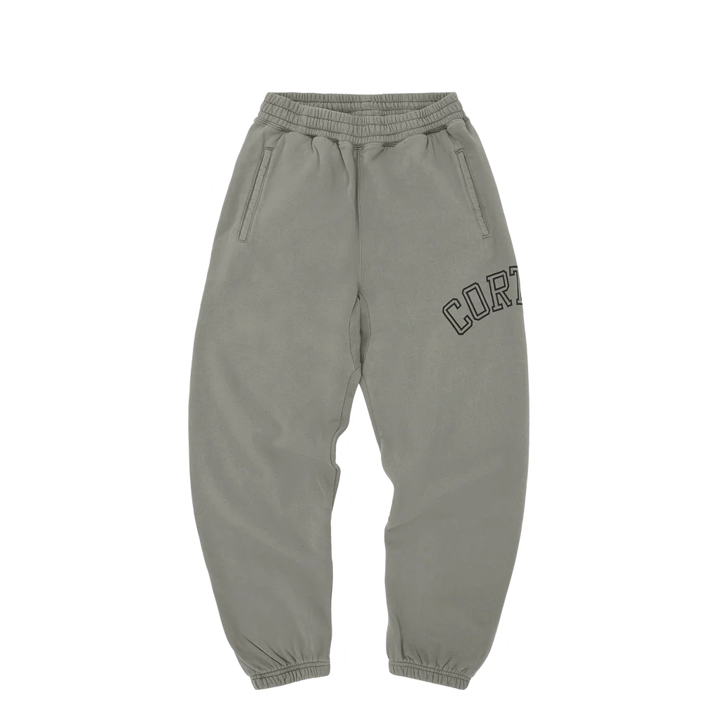 CRTZ ARCH LOGO PANTS [GREY]