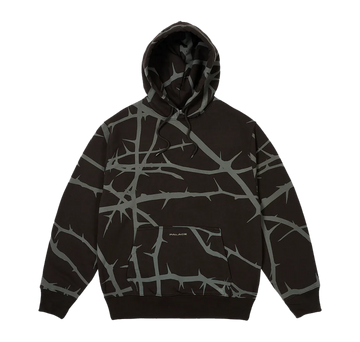 BLACK WEB HOODIE